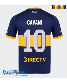 Boca Juniors Edinson Cavani #10 Tricou Fotbal Replică 2025-26 Barbati Acasa